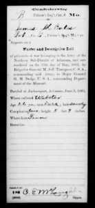 James McKnight Bates Military